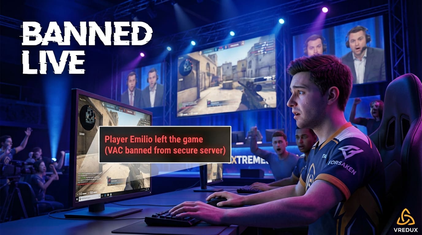 cs go pro caught cheating